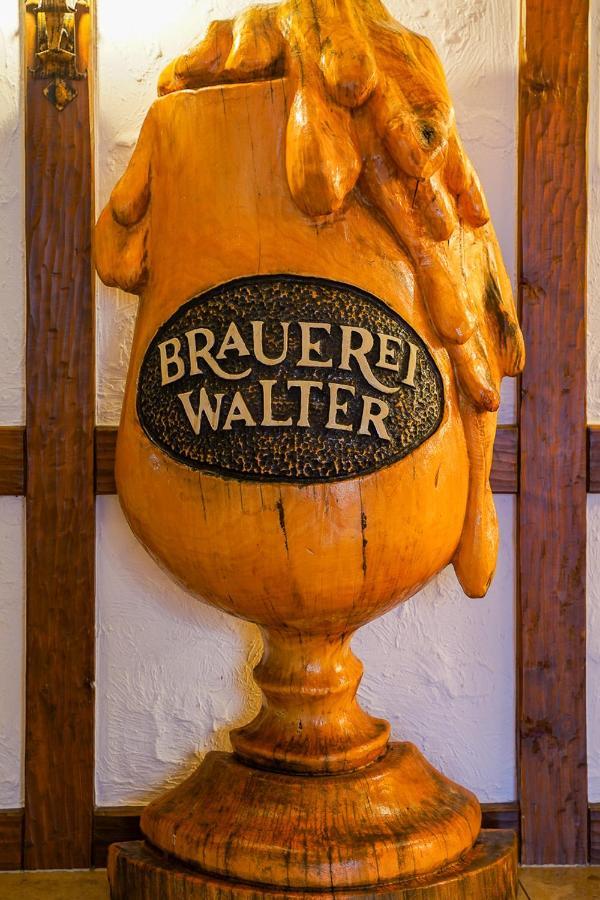 瓦尔茨胡特·田根 Brauerei Walter酒店 外观 照片